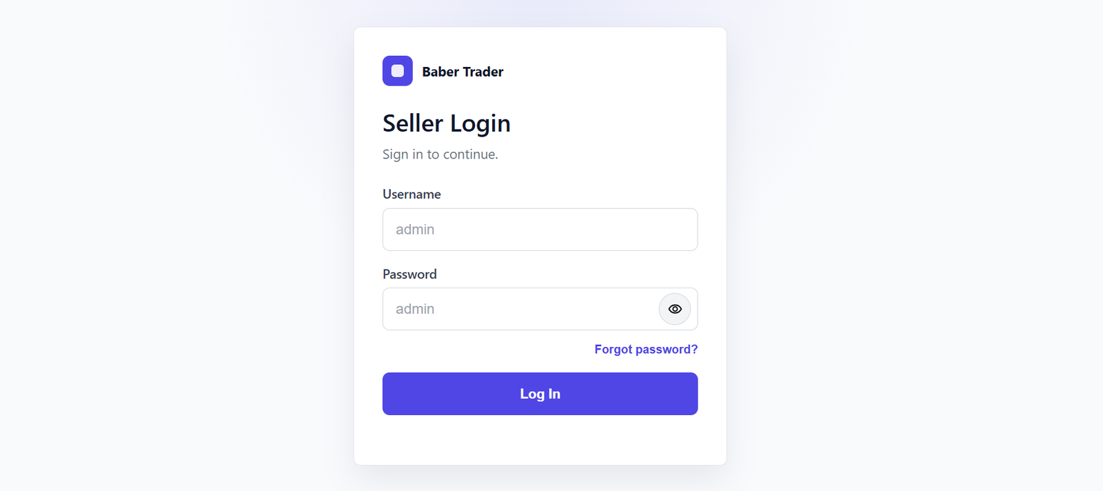 Babar Trader Inventory Hub